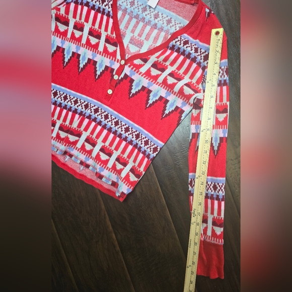 Victorias Secret Womens Lightweight Cardigan Thermal Casual Small - Picture 5 of 10